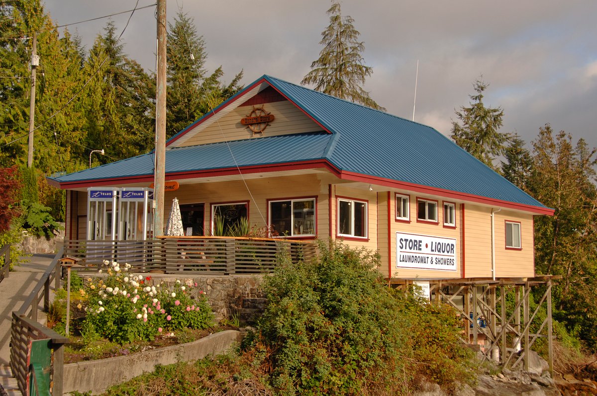 Bathgate General Store entrance Egmont BC Sunshine Coast